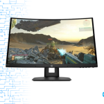 HP X24c Curved Monitor 23.6 inch FHD gaming display